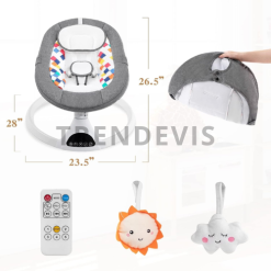 Portable Electric Baby Swing